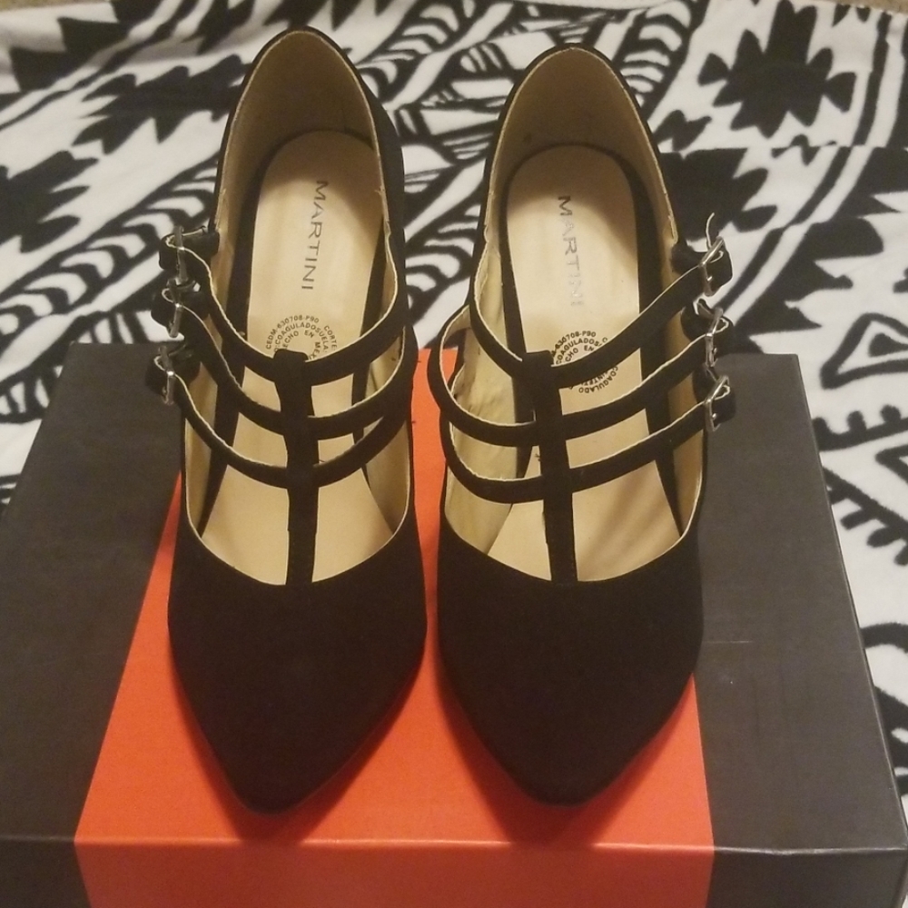 Black heels